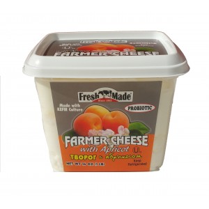 FRESH MADE - FARMER CHEESE WITH APRICOT